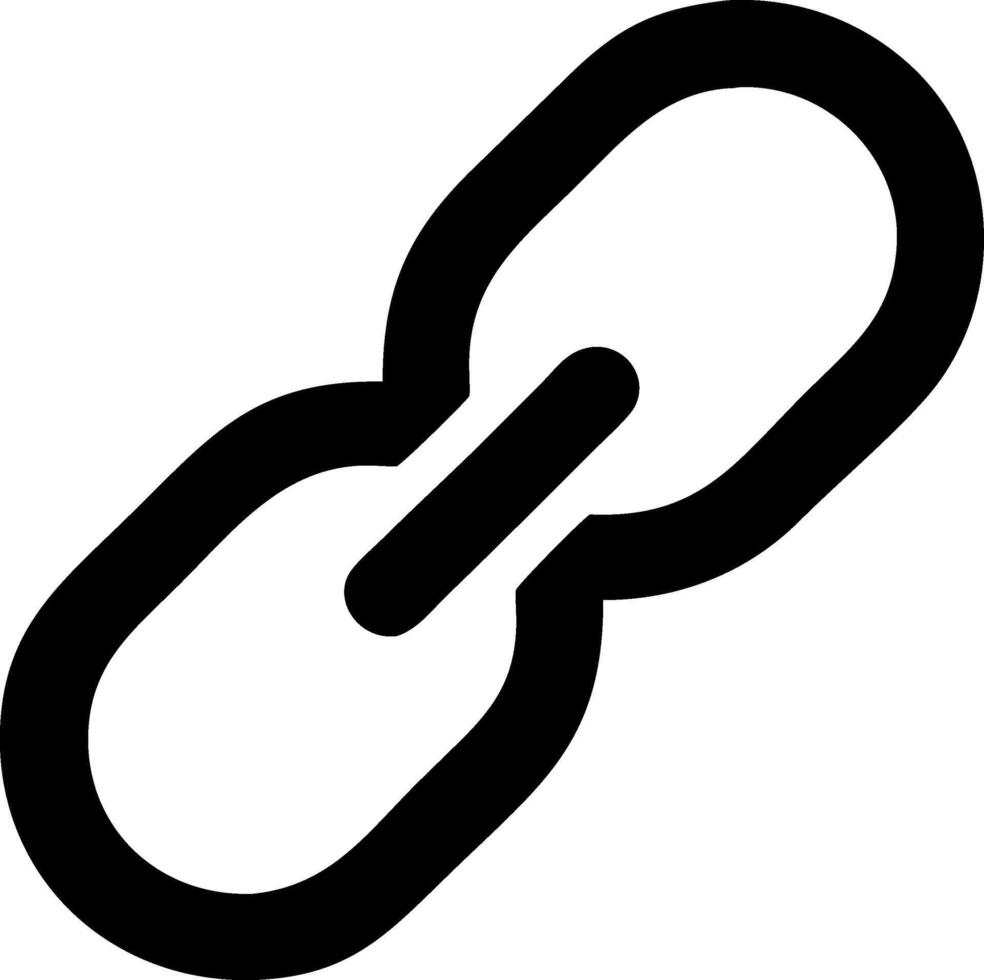 Modern Link Icons for Social Media, URLs, and Data Integration vector