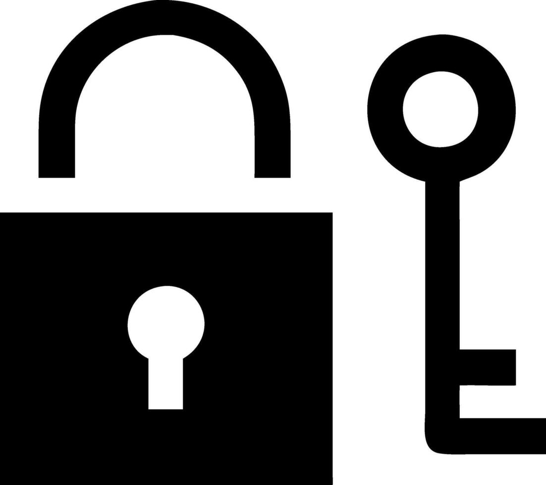 Elegant Lock and Key Icons for Digital and Physical Security vector