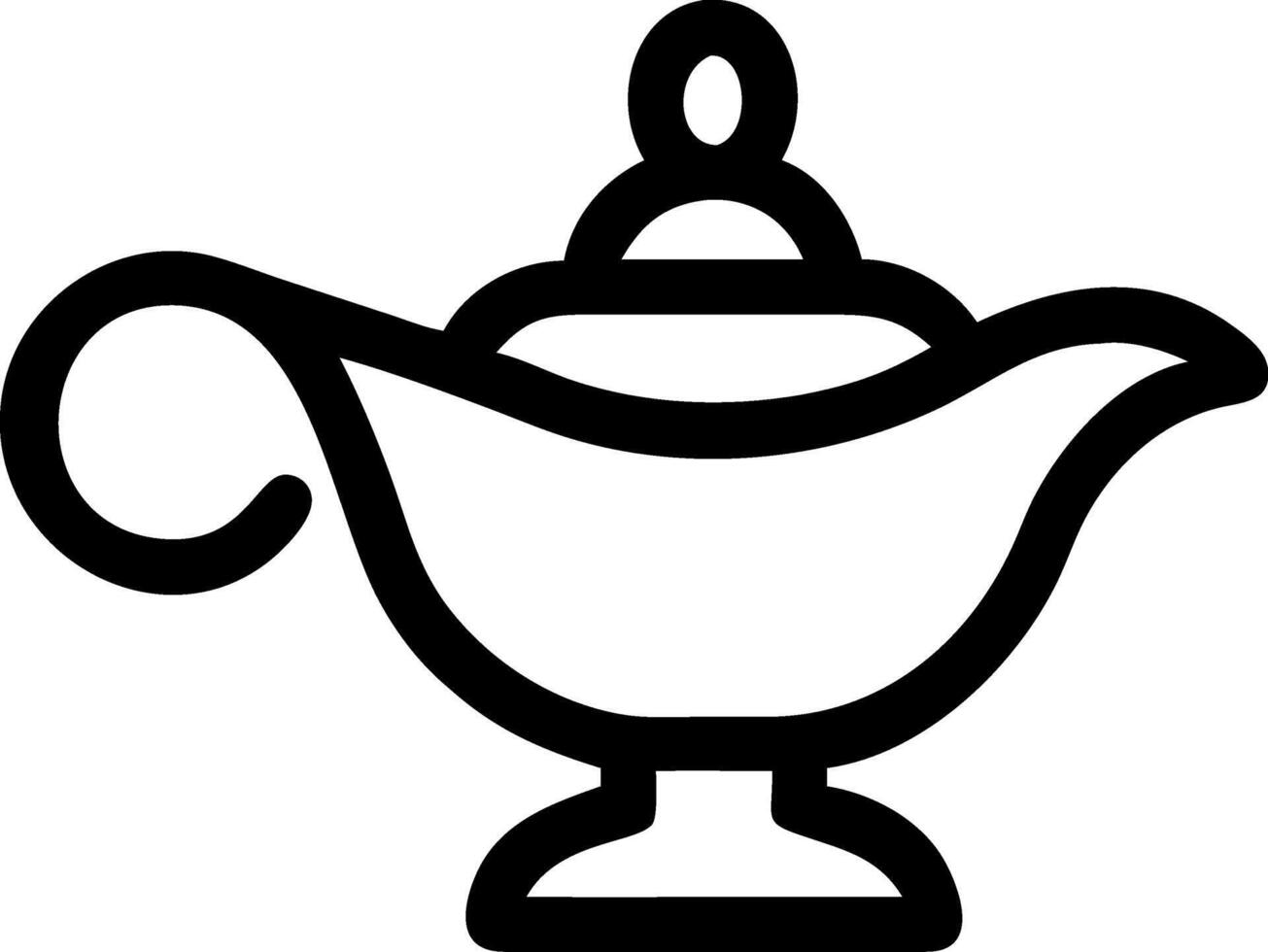 Iconic Magic Lamp Designs for Wish, Fortune, and Mystery Themes vector
