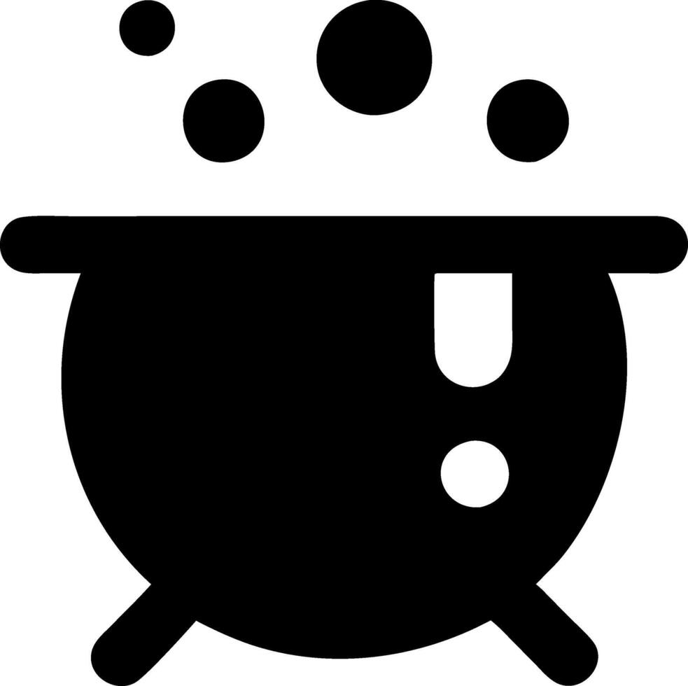 Iconic Witches Cauldron Designs for Haunted and Ghostly Concepts vector