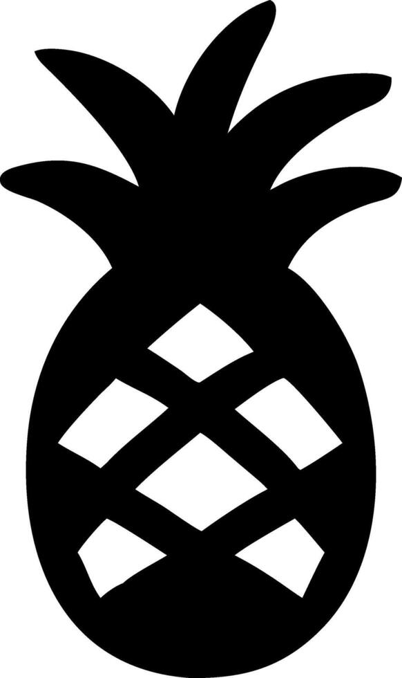 Decorative Pineapple Icons for Tropical and Beach Decor vector