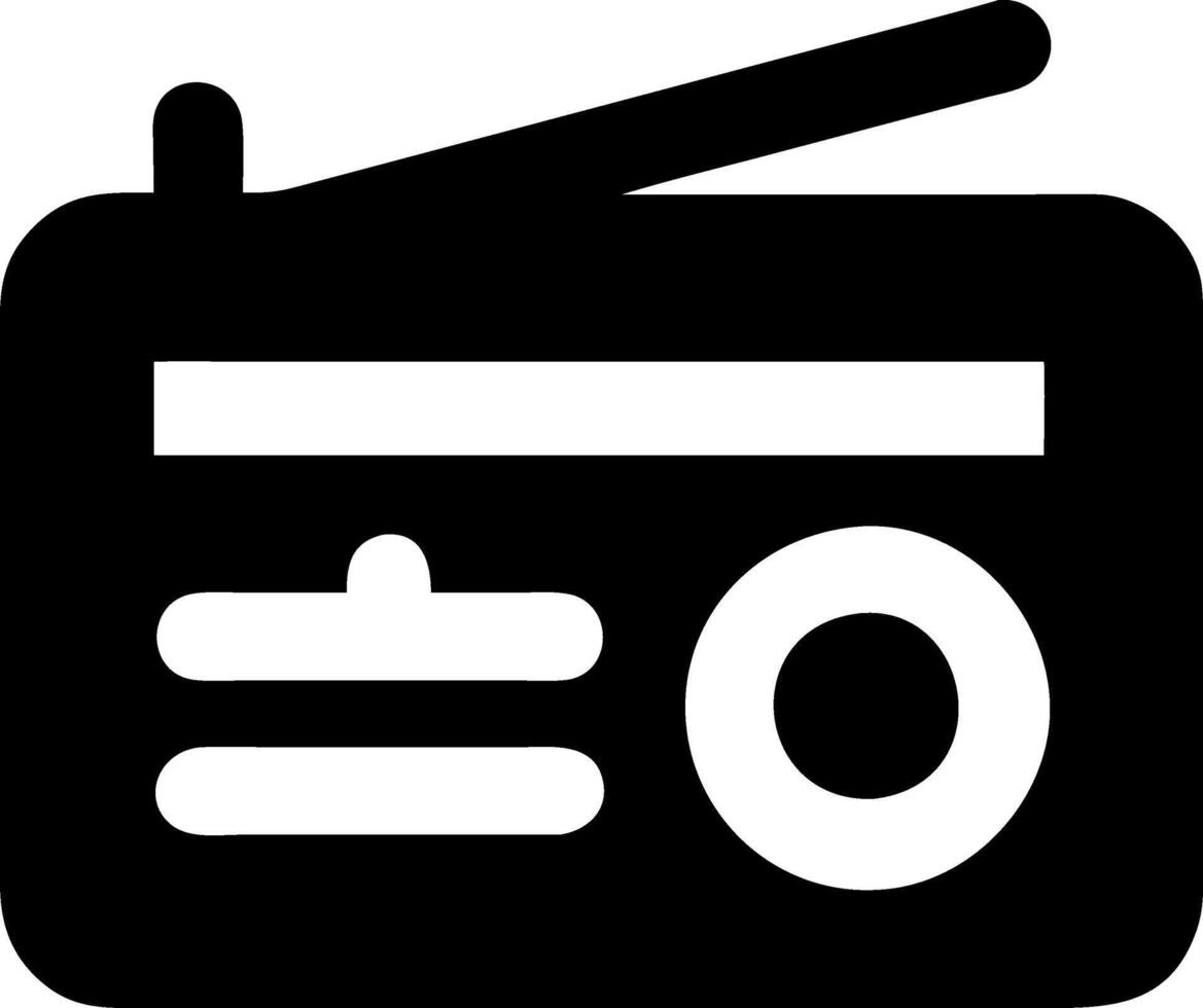 Iconic Radio Designs for Vintage and Retro Themes vector