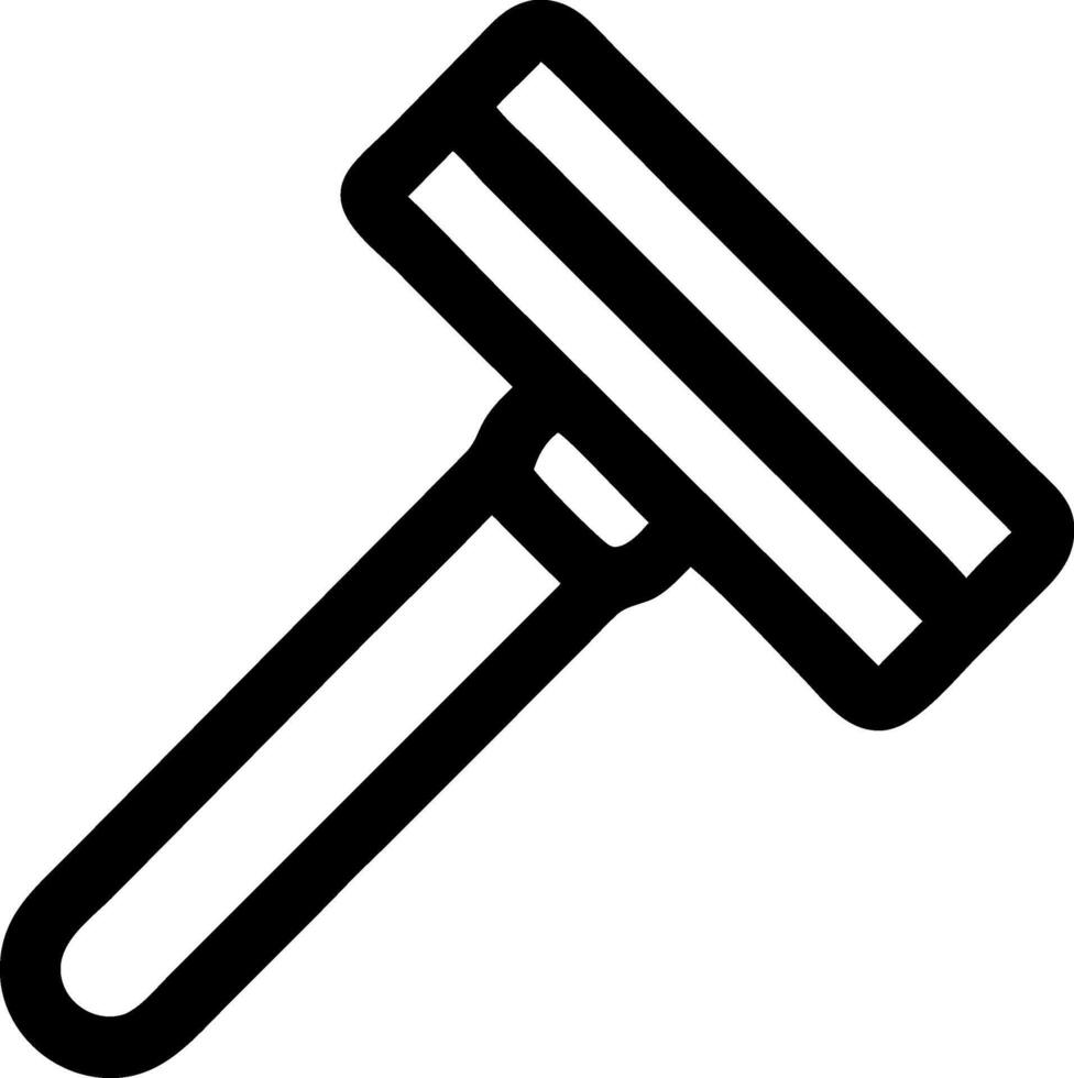 Flat Design Razor Symbols for Digital Applications vector