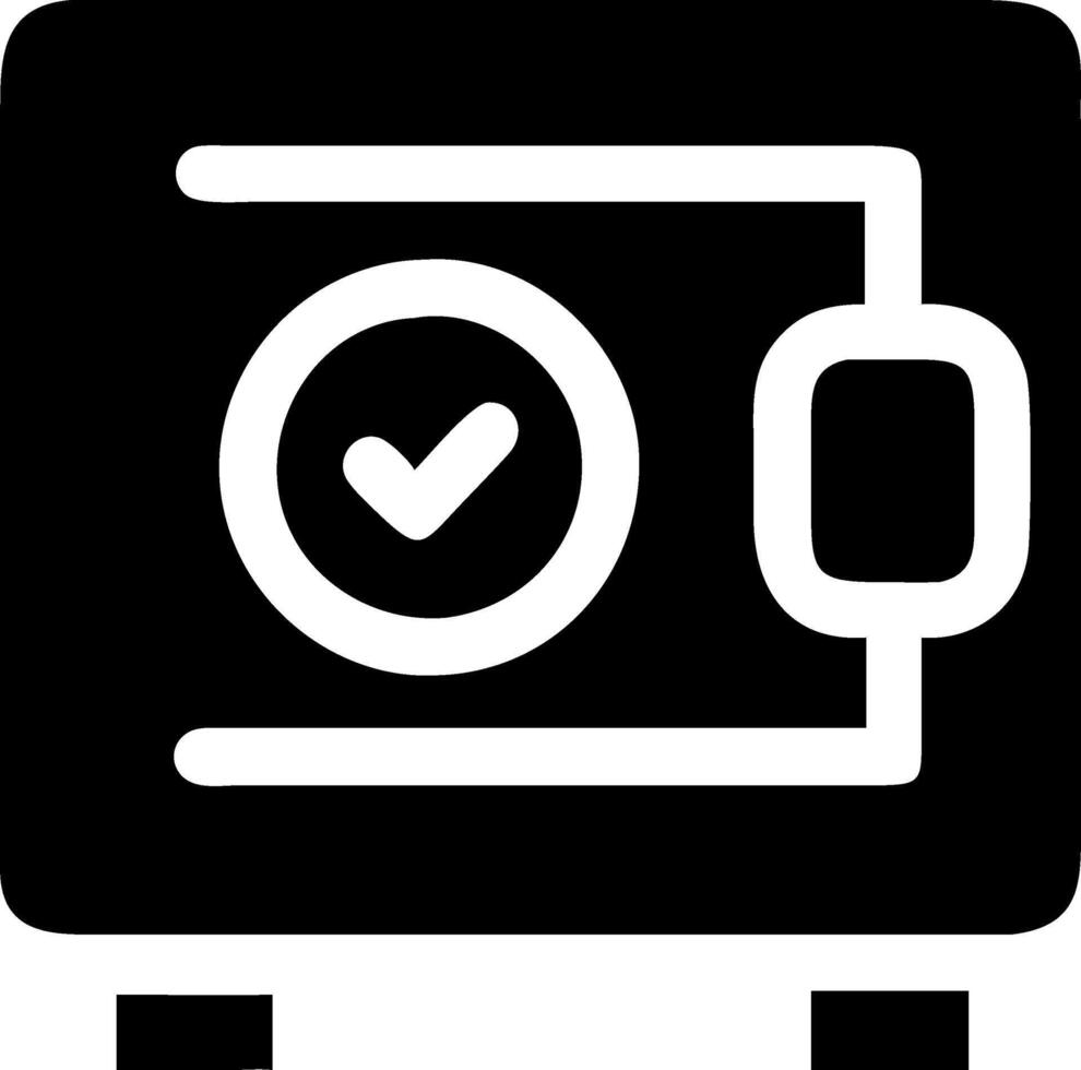 Safe Icon Set for Security and Protection Designs vector