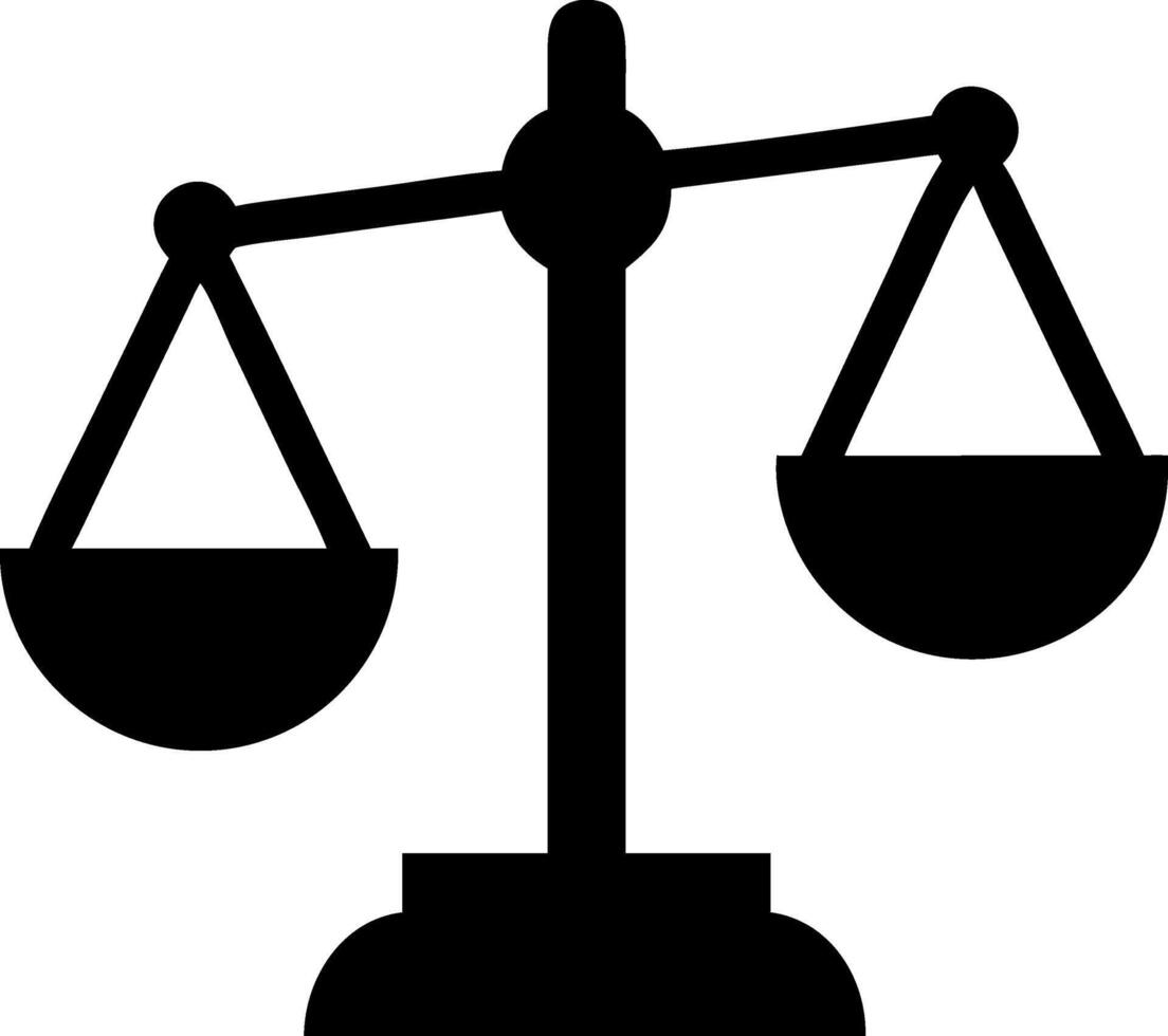 Versatile Justice Scale Icons for Legal Publications vector