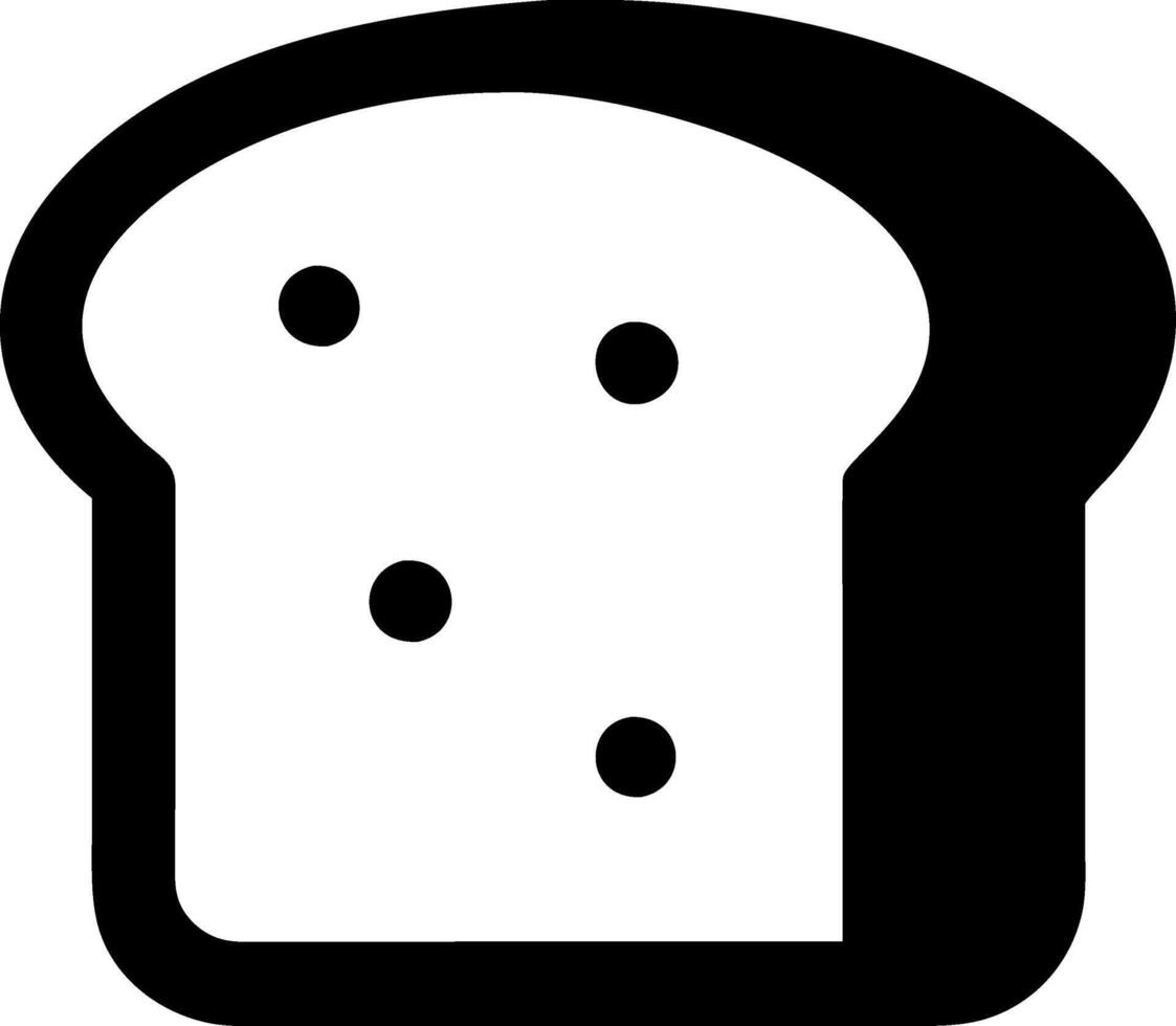 Versatile Bread Slice Icons for Packaging and Labels vector