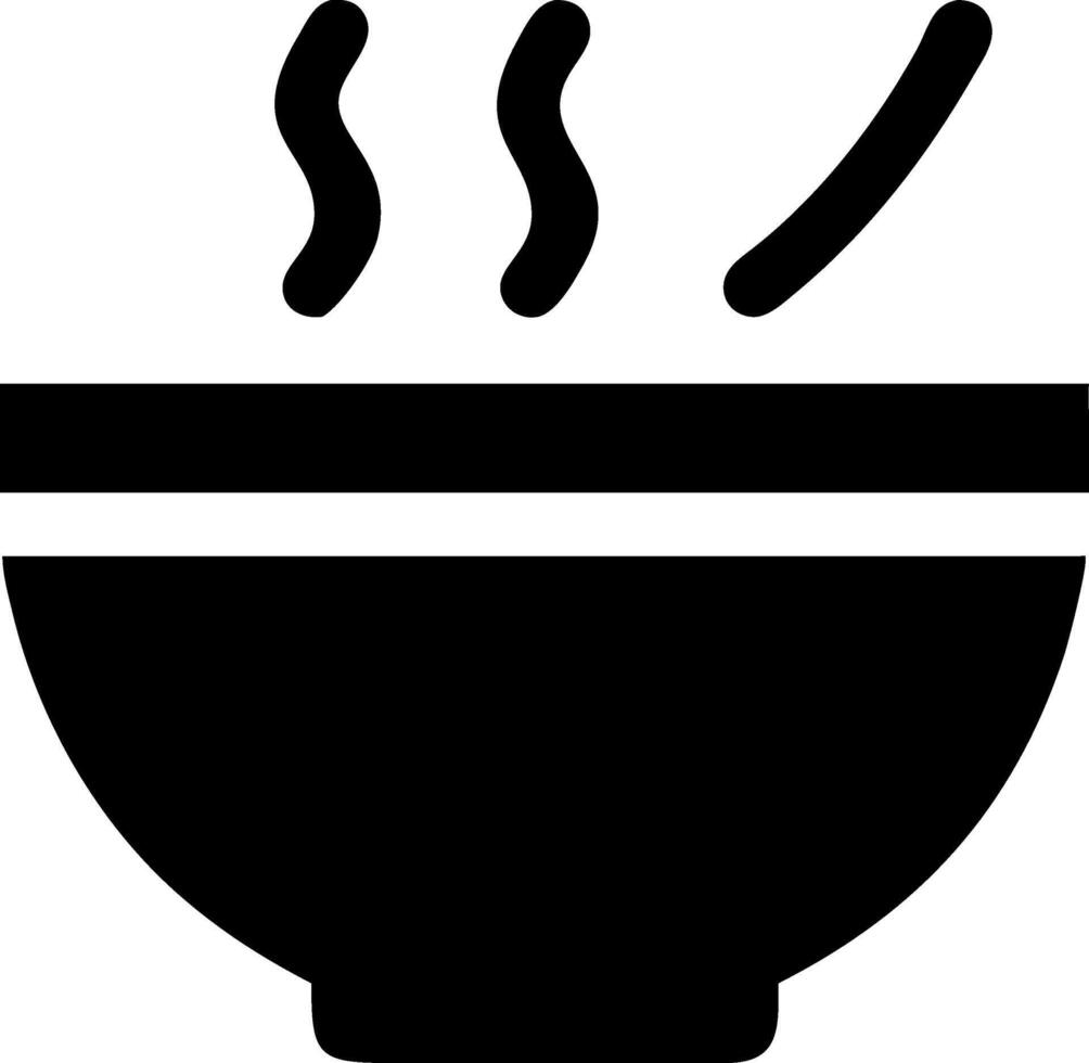 Stylish Soup Bowl Icons for Culinary Presentations vector