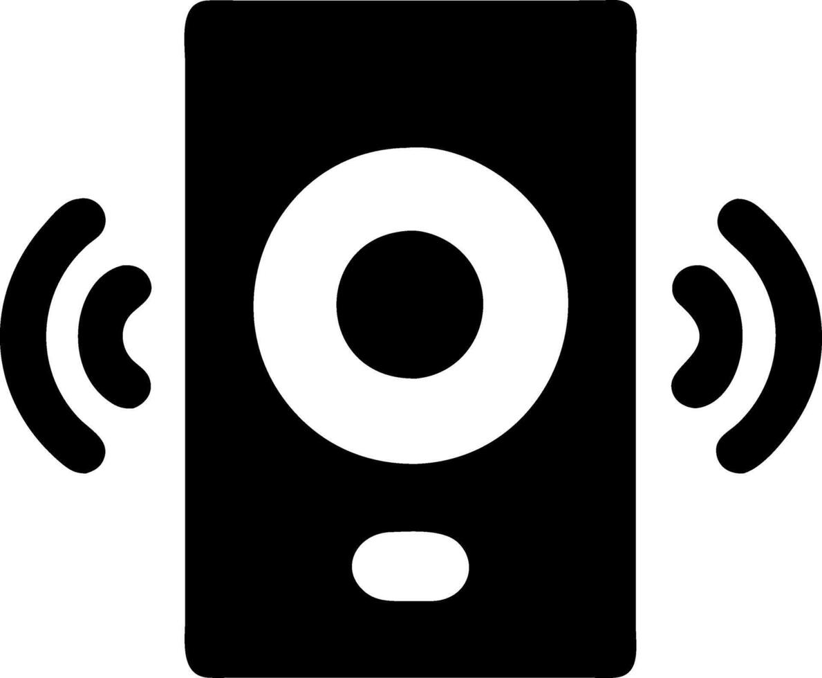 Portable Speaker Icons for Travel and Outdoor Events vector