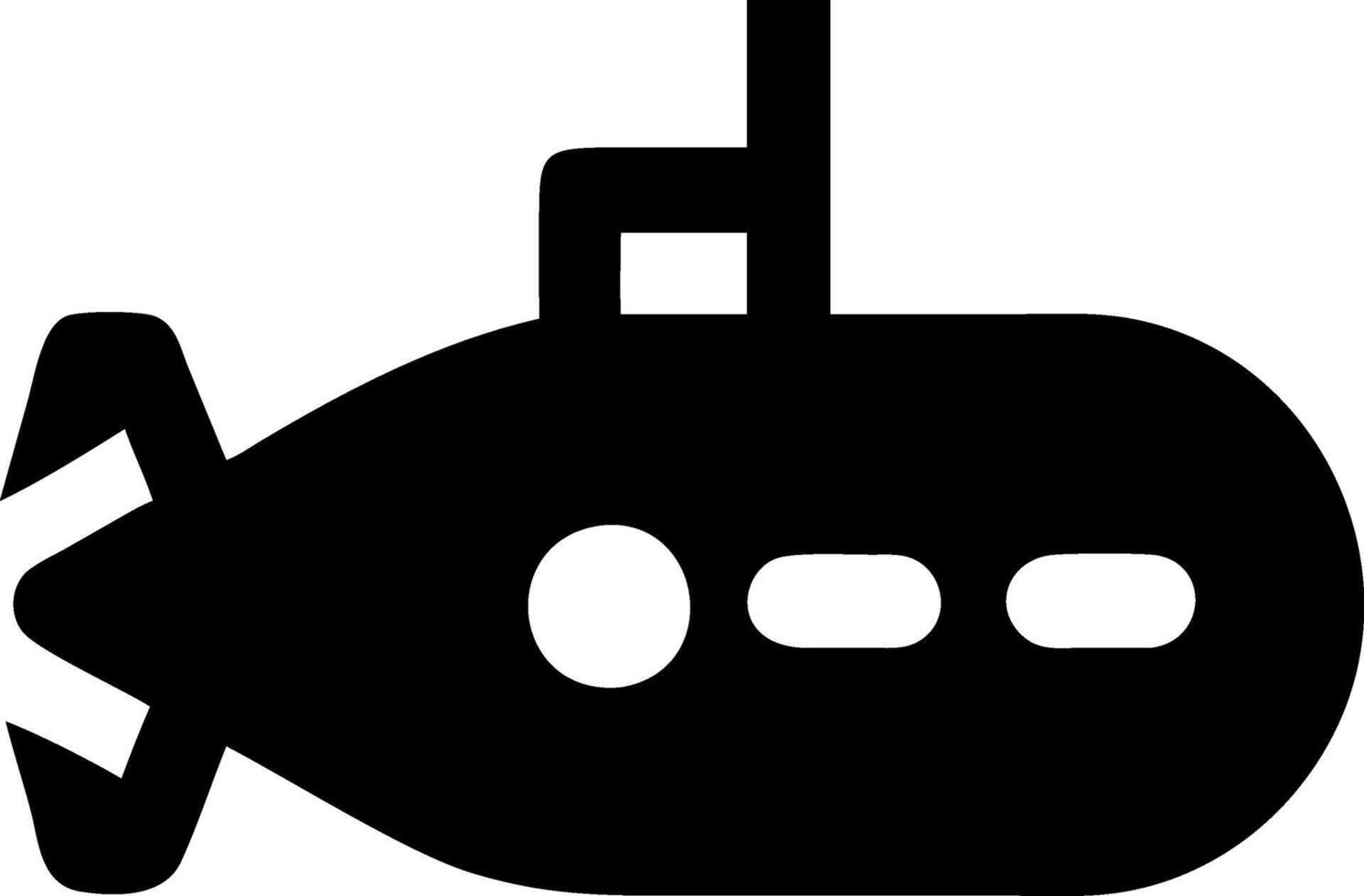 Deep-Sea Exploration Submarine Icon Set vector