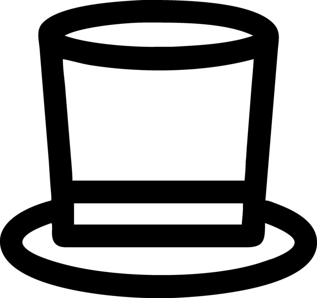 Luxury Top Hat Icons for Branding and Design vector