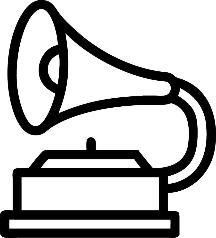 Timeless Phonograph Icon Pack for Classic Designs vector