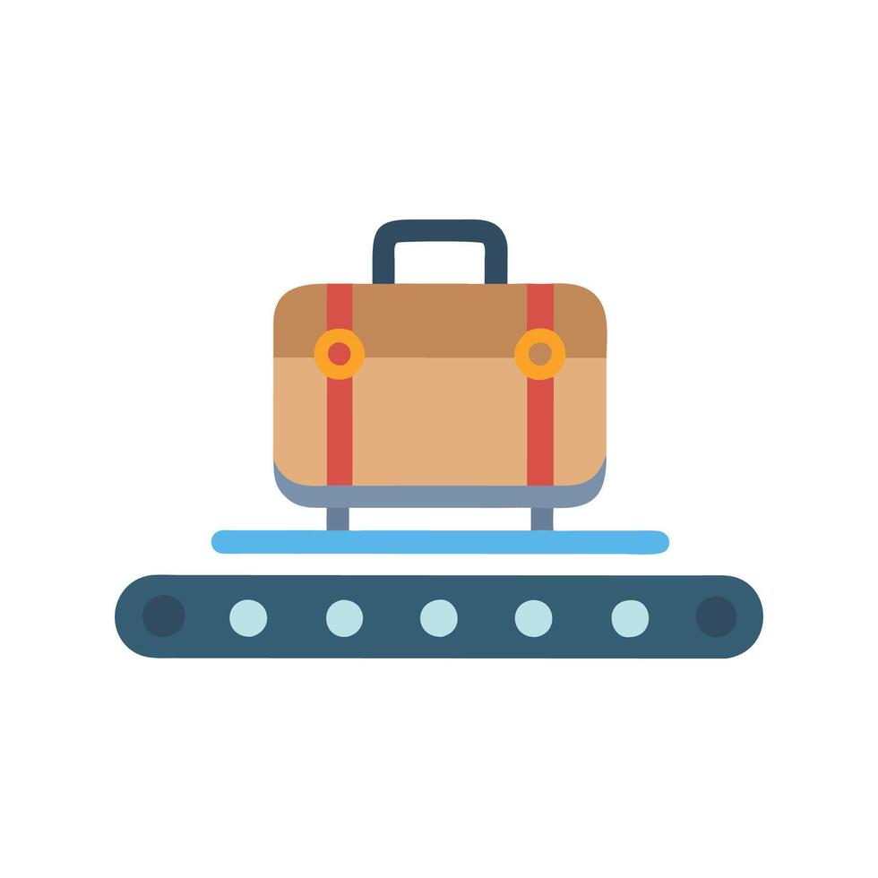 Baggage Claim Icon for Travel vector