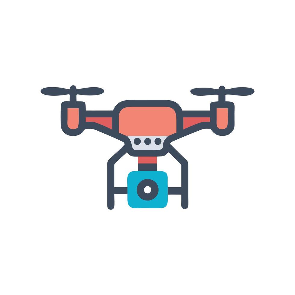Icon of Drone for Videography vector