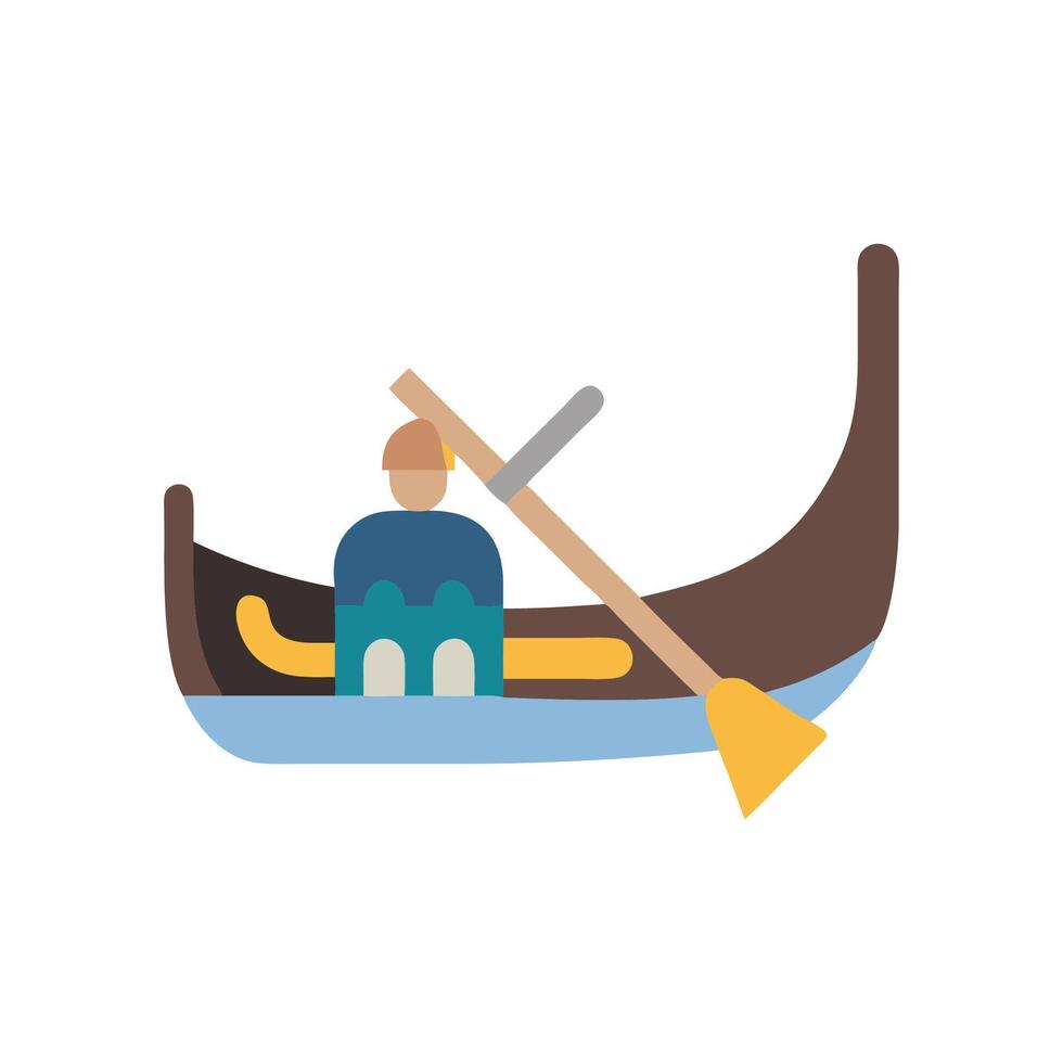 Icon of Gondola for Tours vector