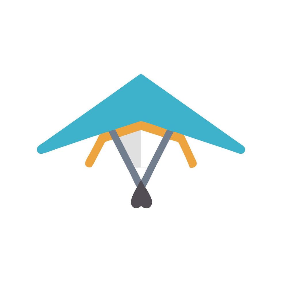 Icon of Hang Glider for Soaring vector