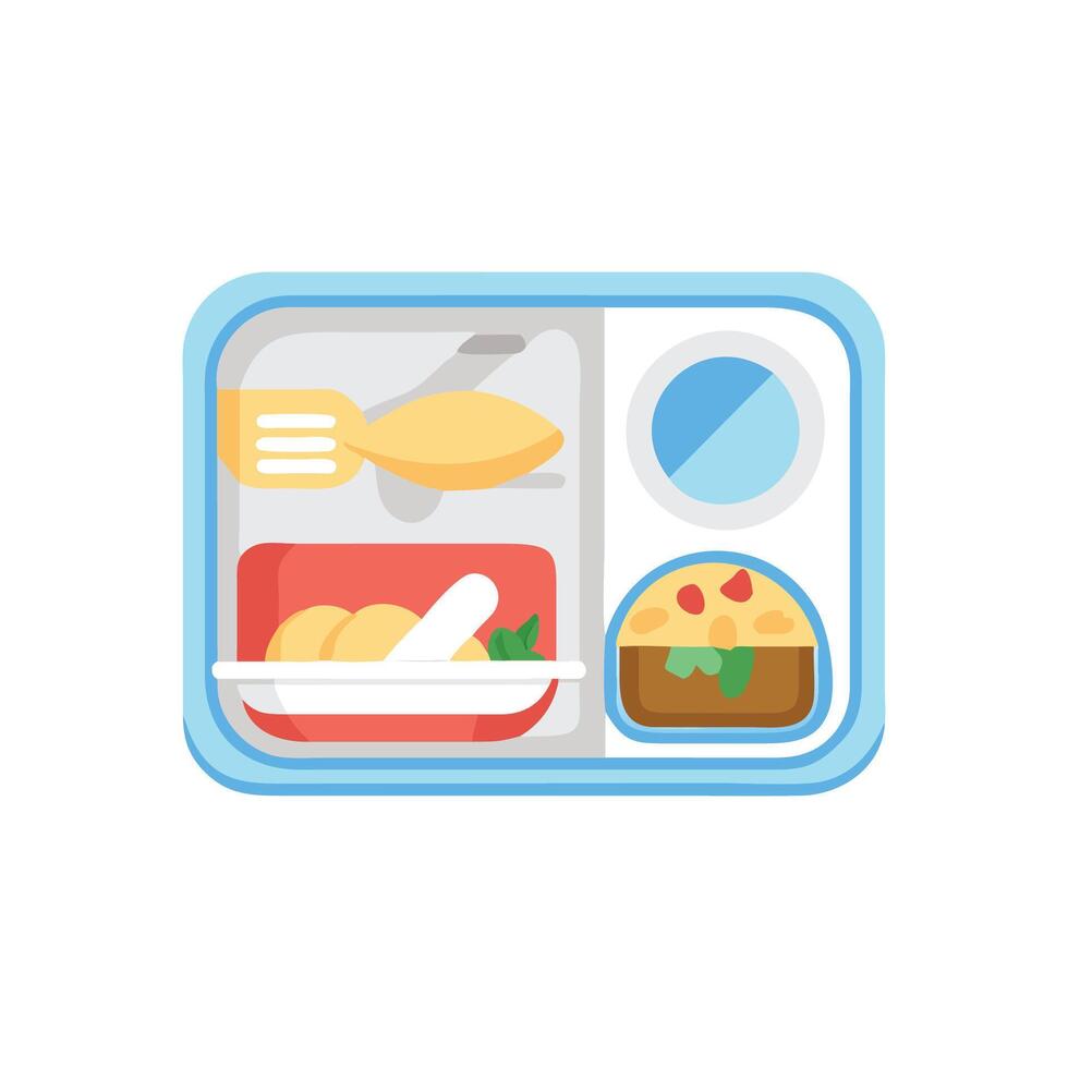 Icon of Inflight Meal for Passengers vector