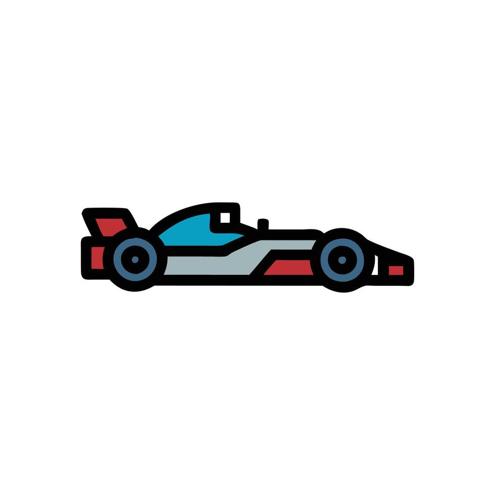 IndyCar Icon for Racing Enthusiasts vector