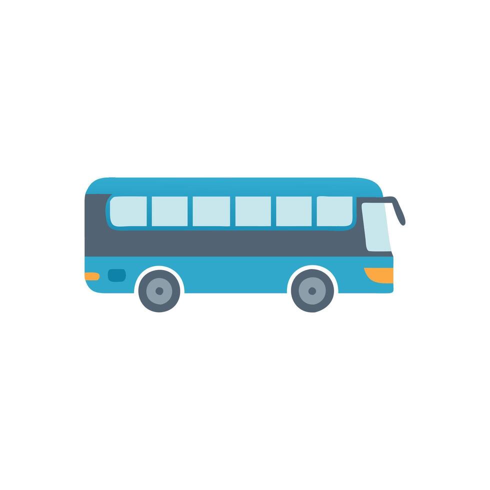 Intercity Bus Icon for Comfortable Journeys vector