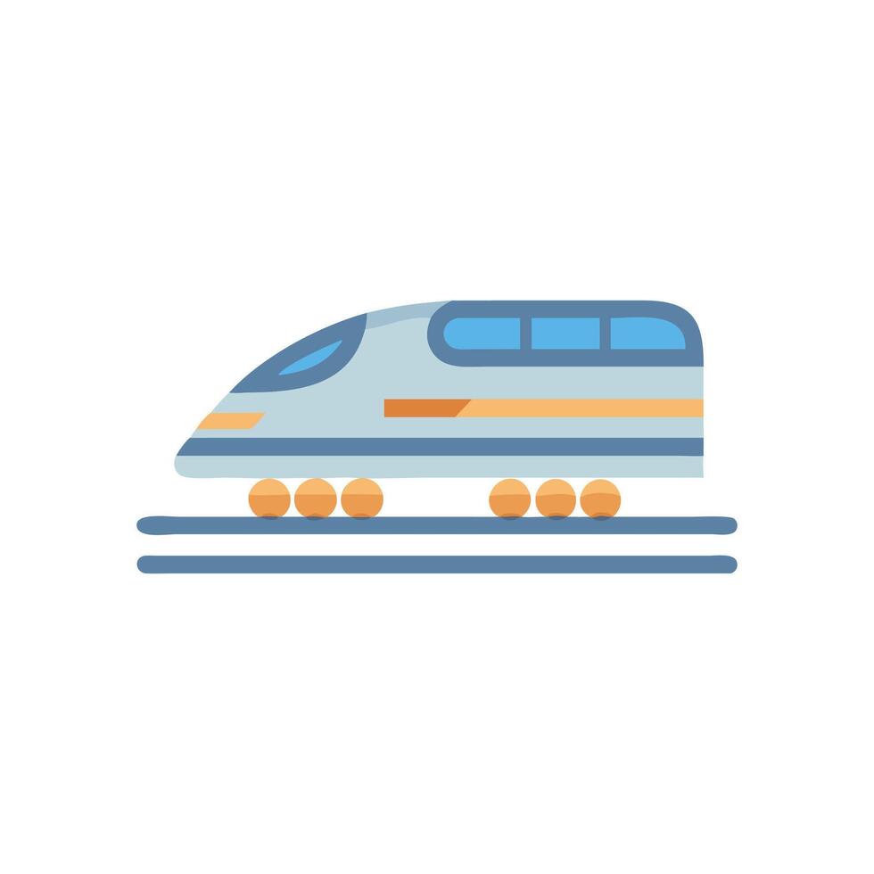 Icon of Hyperloop Train for Urban Transport vector