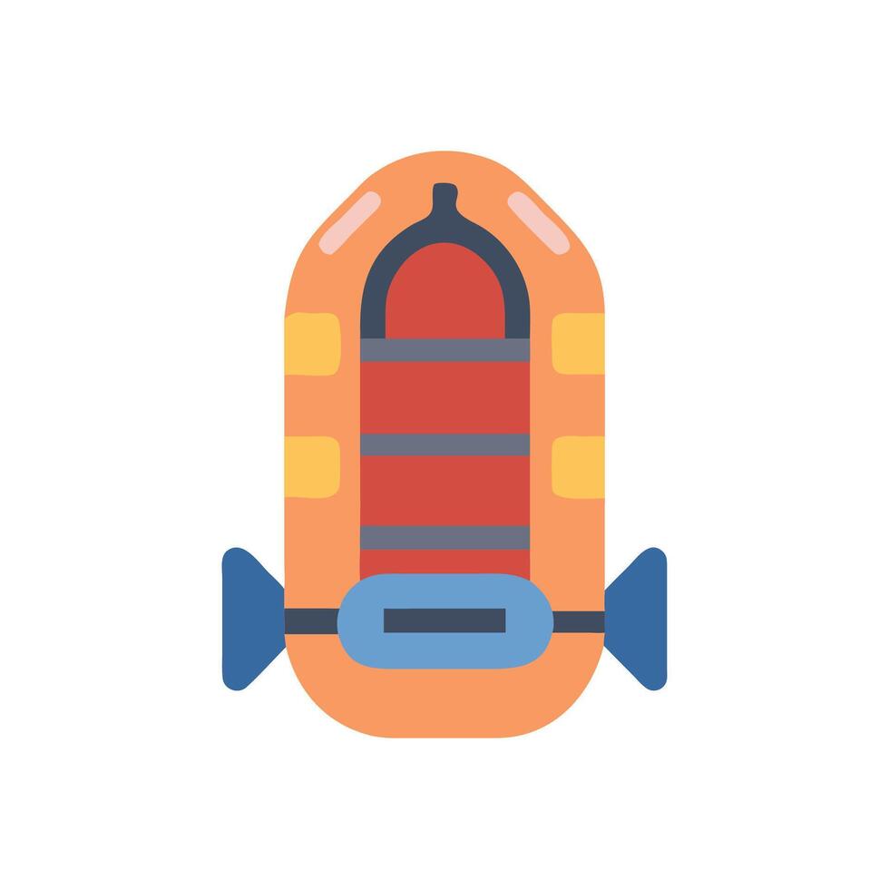 Lifeboat Icon for Emergency Services vector