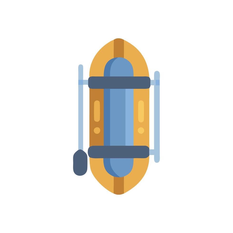 Lifeboat Icon for Emergency Preparedness vector