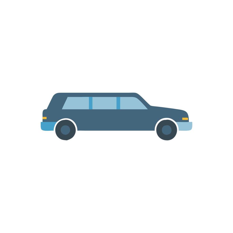 Limousine Icon for Premium Transportation vector