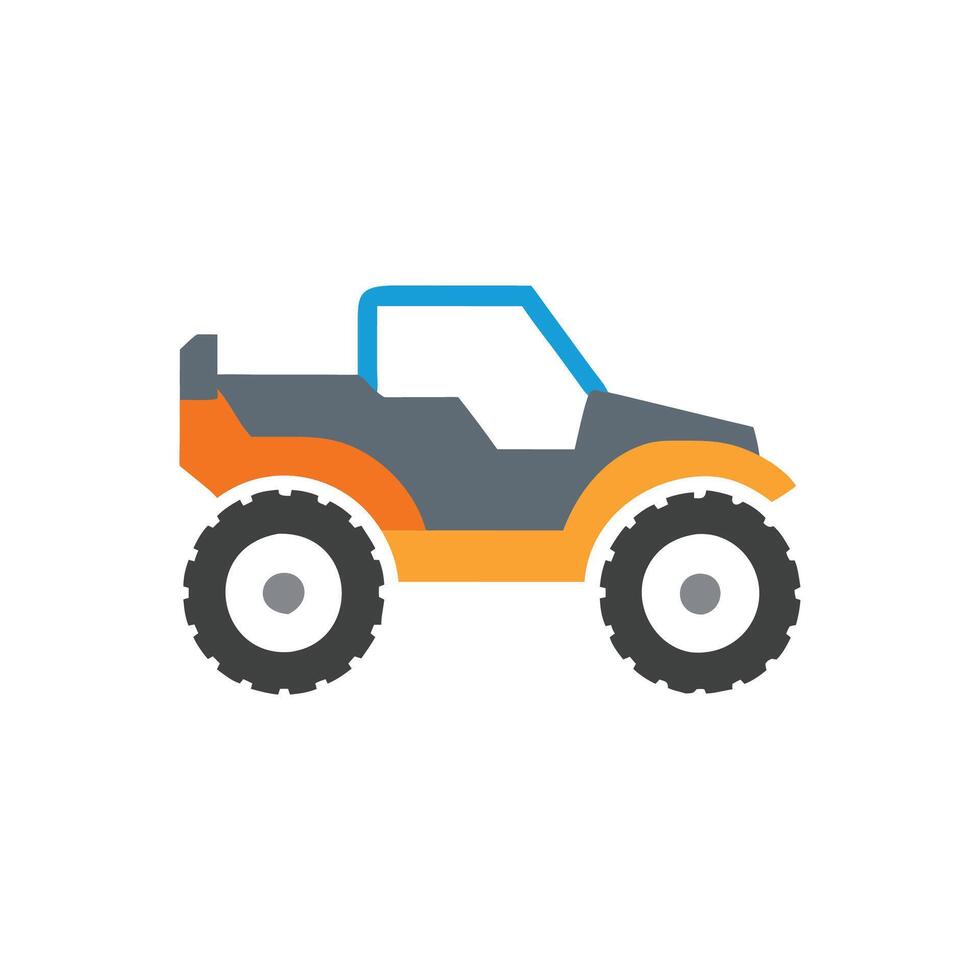 Adventure OffRoad Vehicle Icon for Enthusiasts vector