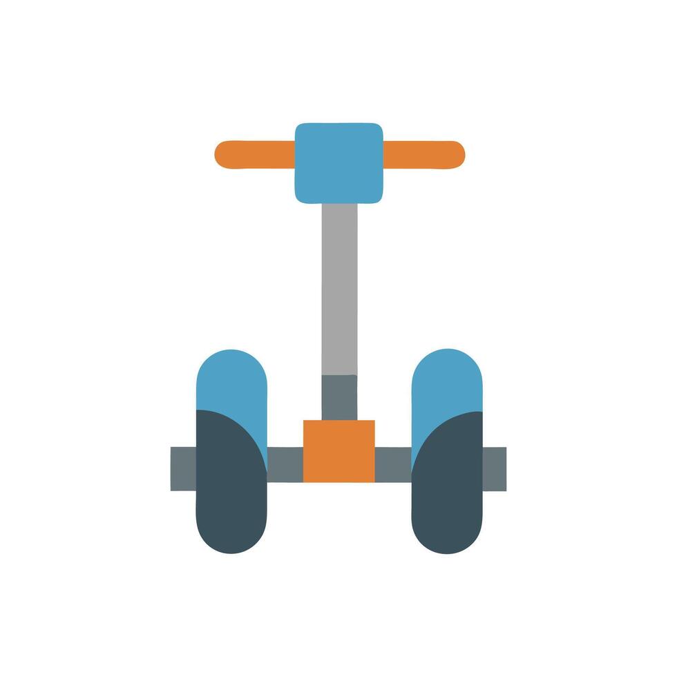 Stylish Segway Icon for Modern Transportation vector