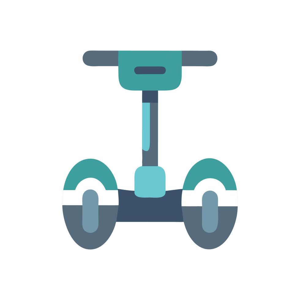 Stylish SelfBalancing Scooter Icon for Commuting vector