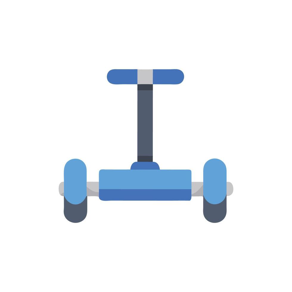 Creative SelfBalancing Scooter Icon for Kids vector