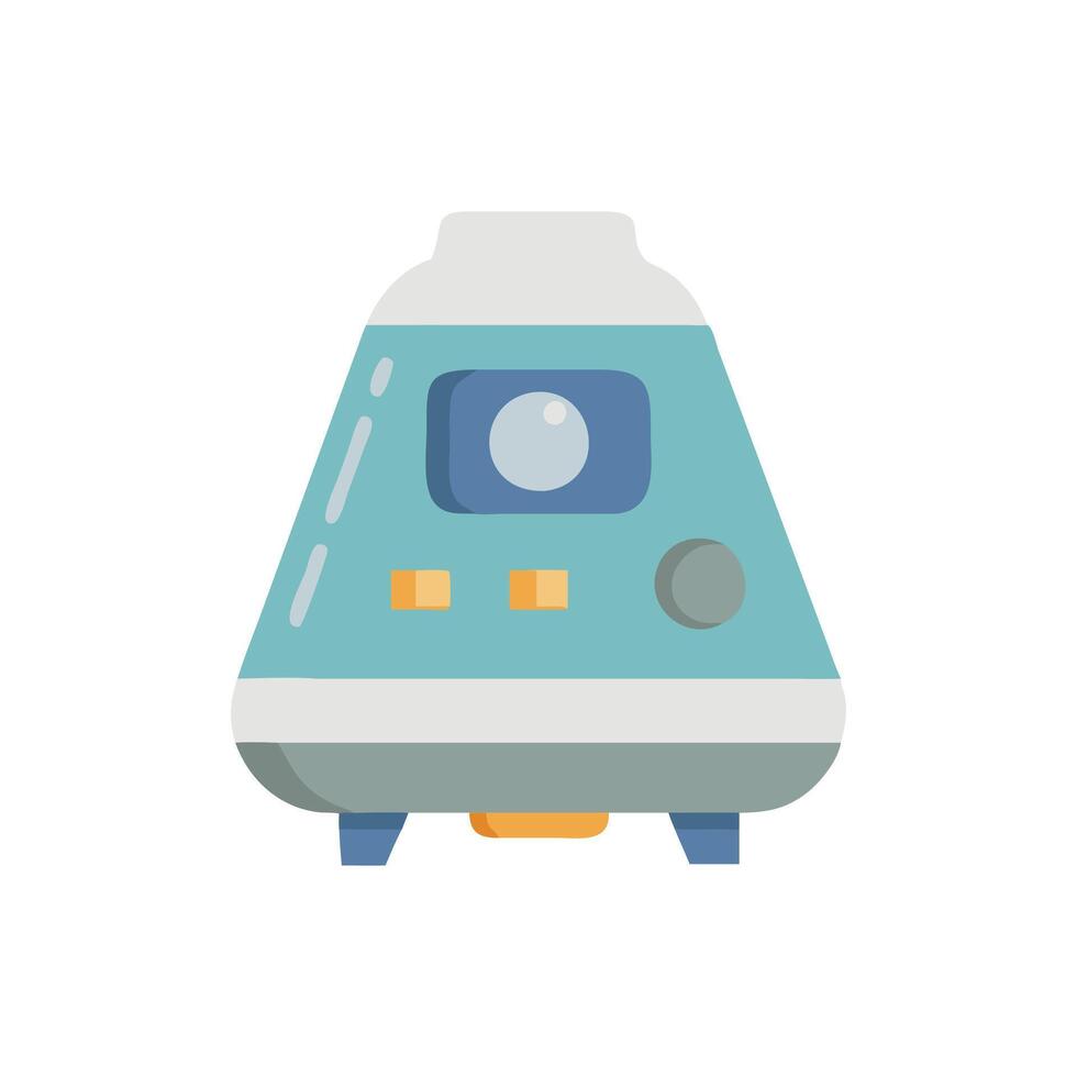 Dynamic Space Capsule Icon for Space Exploration vector