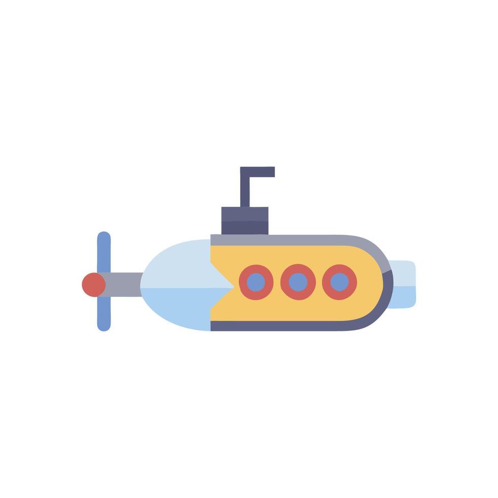 Innovative Periscope Icon for Submarine Navigation vector