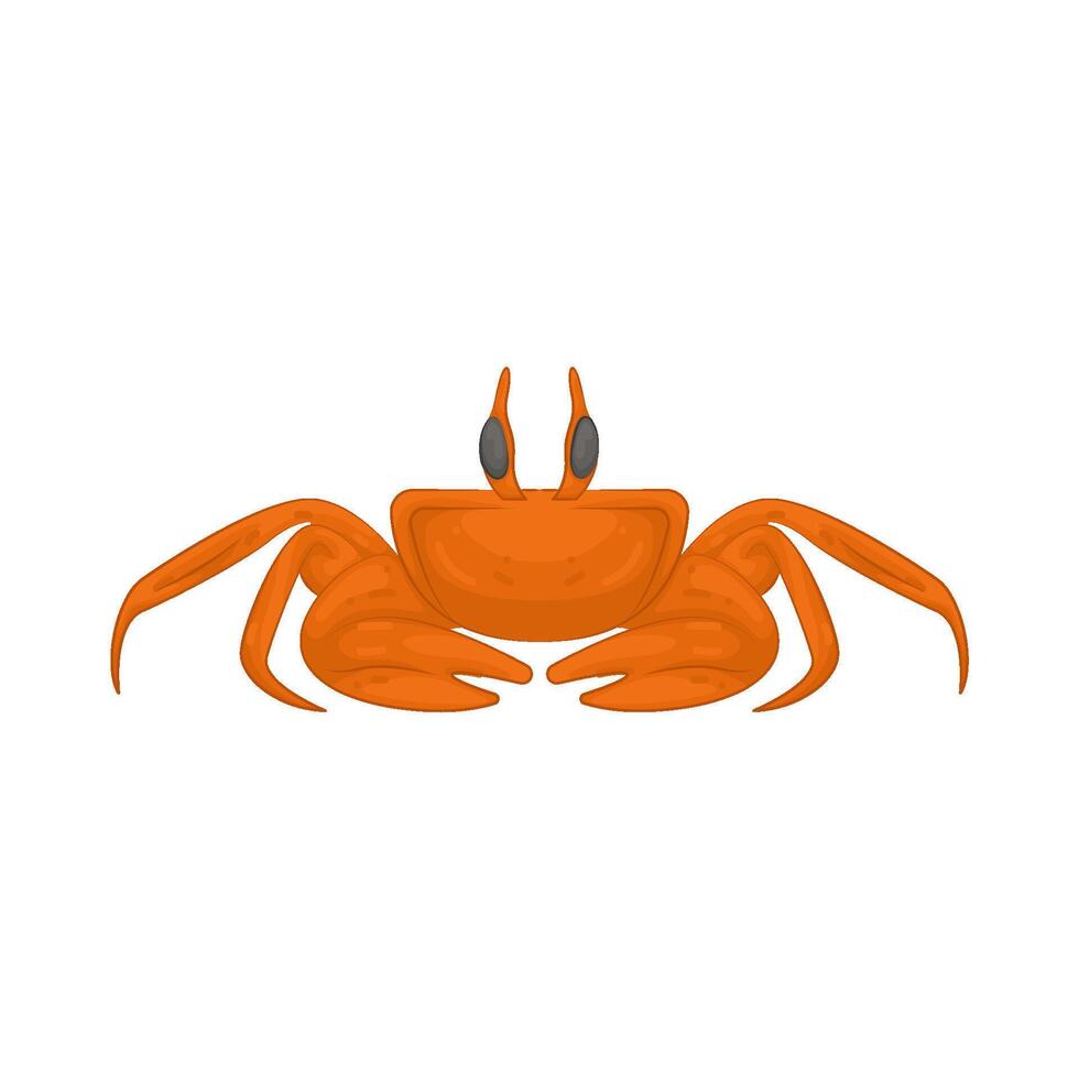 Cute Crab Illustration vector