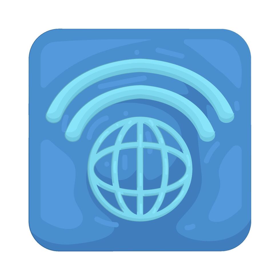 illustration of Internet vector