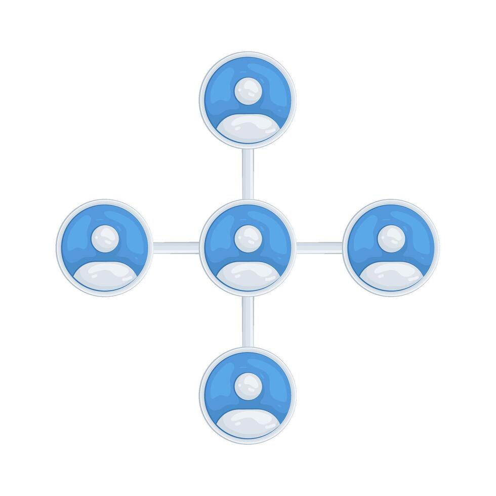 people network illustration vector