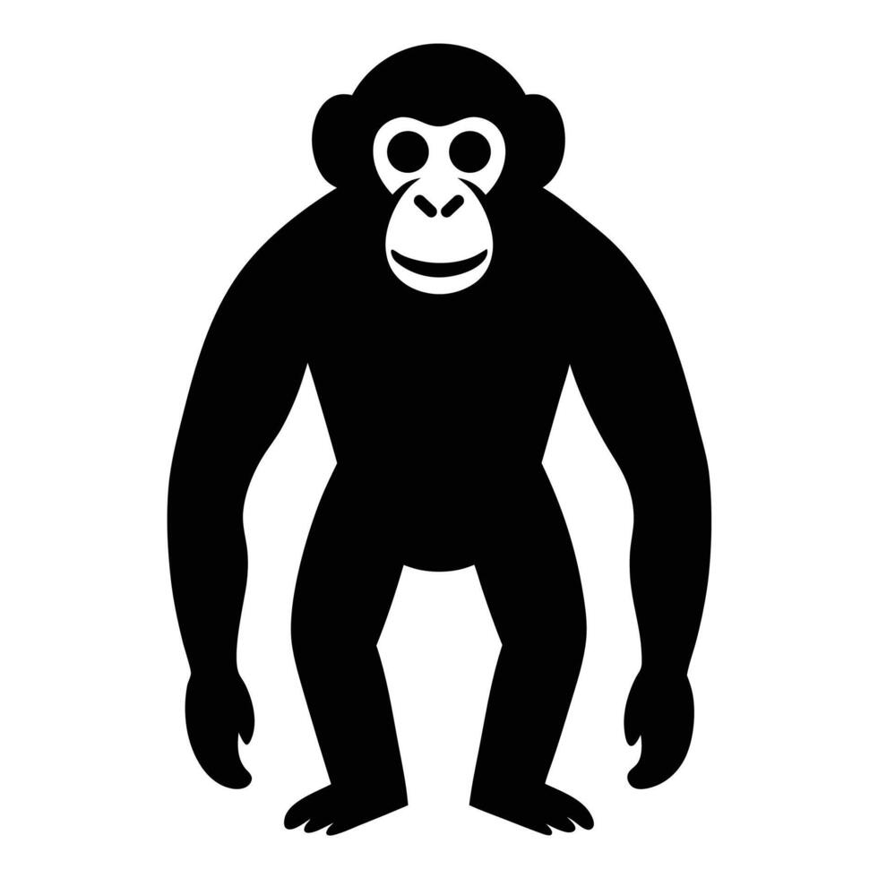 Chimpanzee Artwork Clipart vector