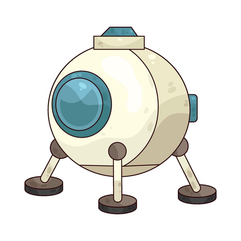 Lunar Module illustration vector