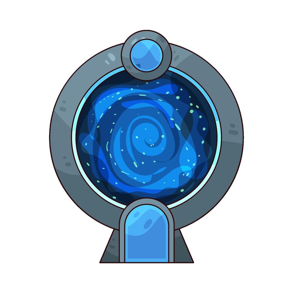Space Portal illustrations vector