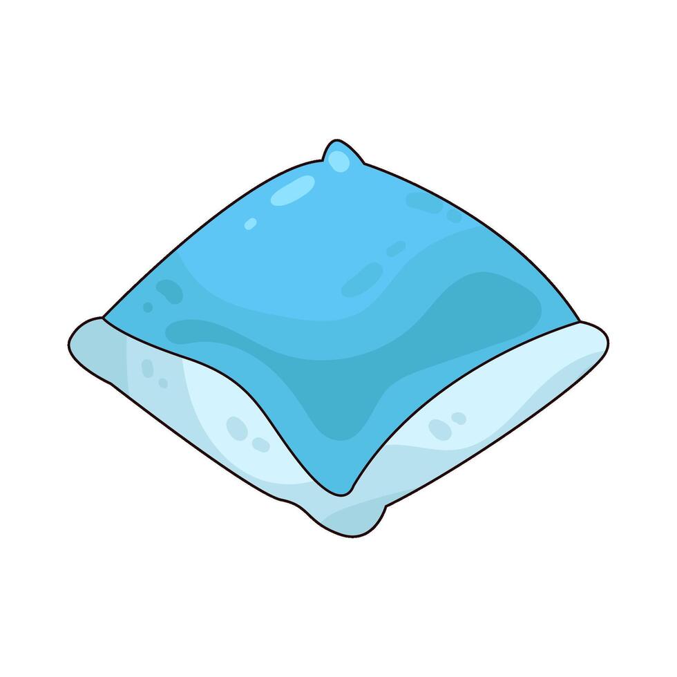 illustration of a pillow vector
