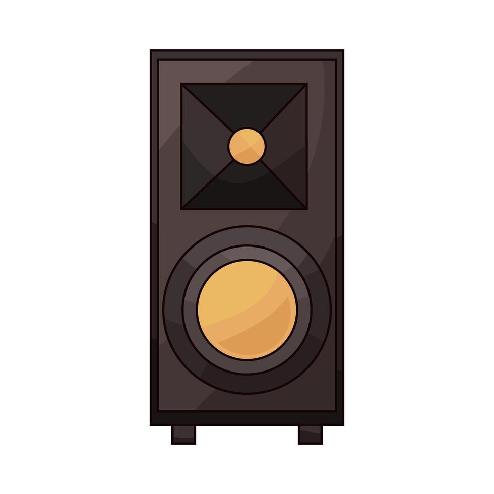 Illustration of a Audio Speakers vector