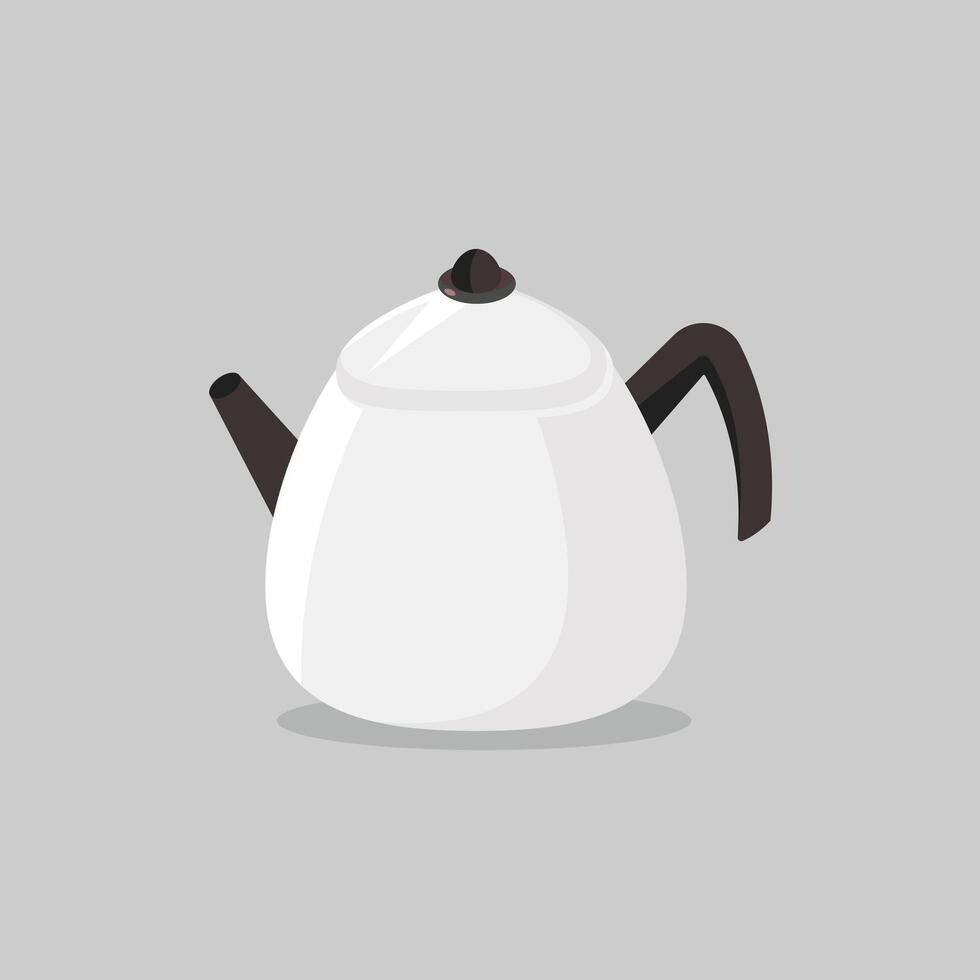 teapot design illustration vector
