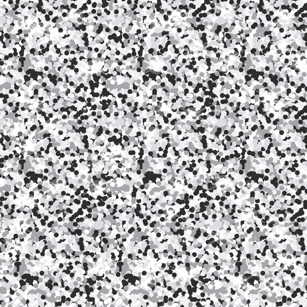 glitter silver background with sequins vector