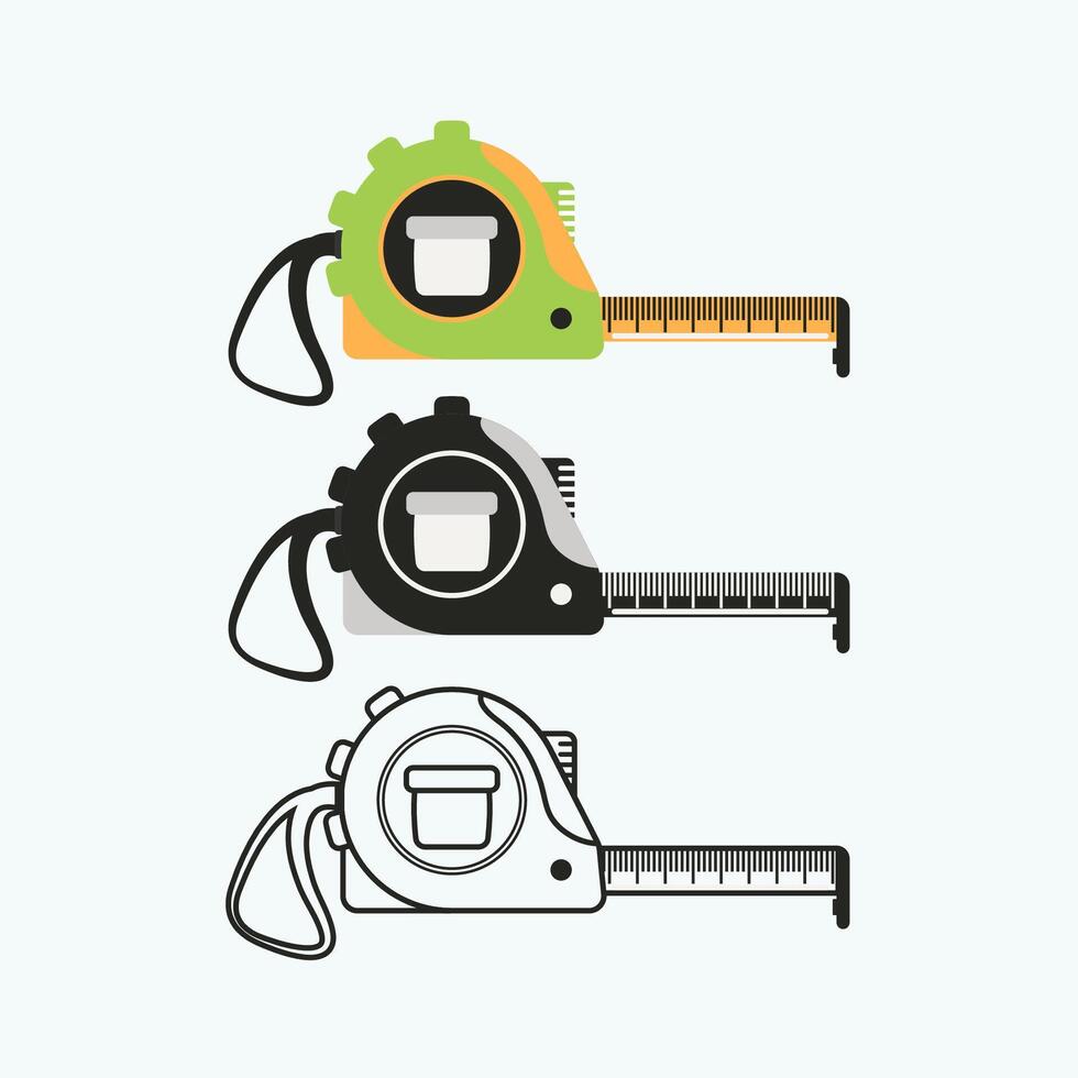 Meter measurement tool stock illustration vector