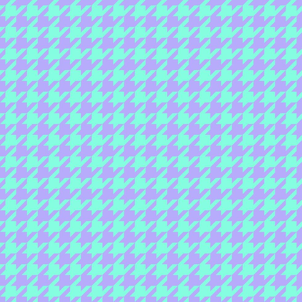 Mosaic goose foot toward woven repetitive. Clothing tile about wool card. Endless vintage about chic houndstooth check. vector