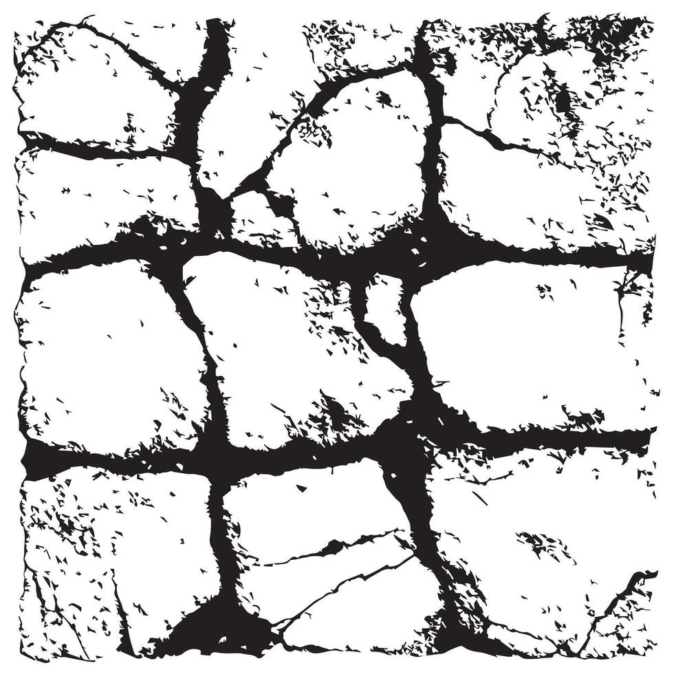 High-Contrast Ink Splatter Grunge Background vector