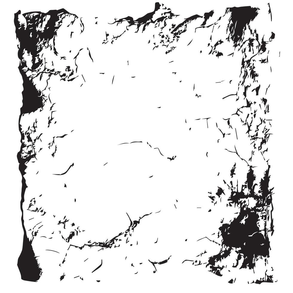 Cracked Surface Grunge Texture for Weathered Looks vector