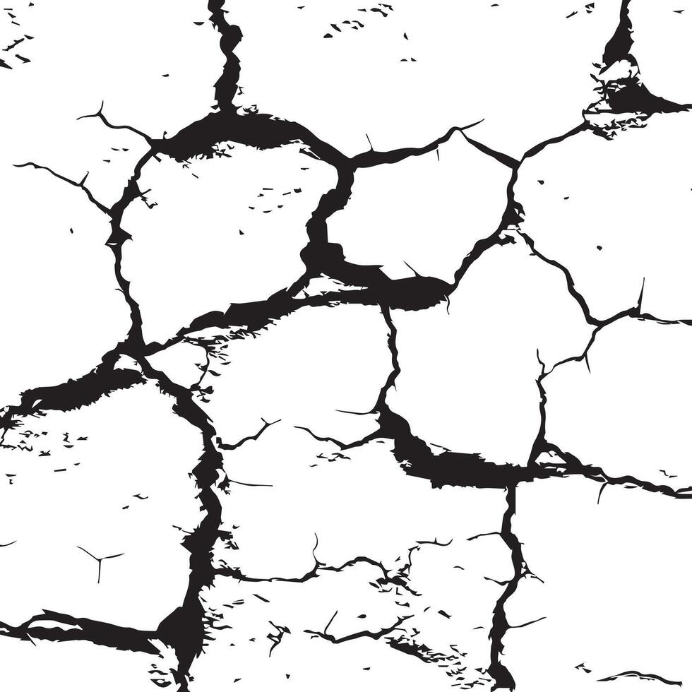 Deep Scratch Grunge Overlay for High-Contrast Designs vector