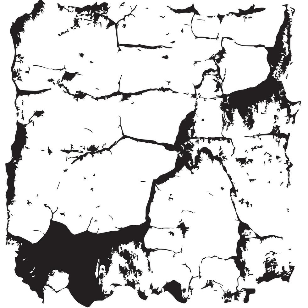 Bold and Messy Grunge Texture with Organic Scratches vector