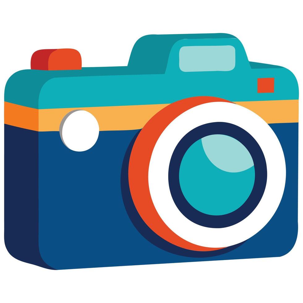Retro Photography Camera Art vector
