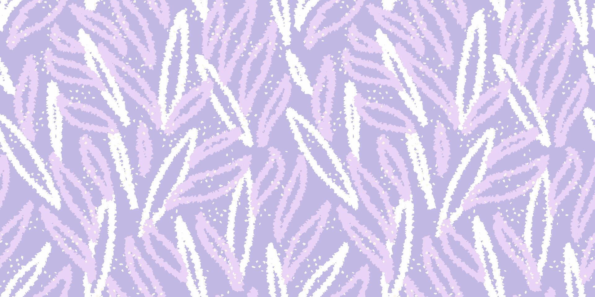 Unique abstract organic shapes seamless pattern. Hand drawn sketch creative forms print. pastel purple violet background. Contemporary minimalist ornament. vector